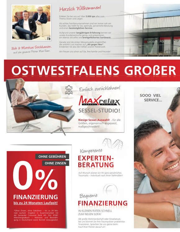 Möbel Aktionsseite