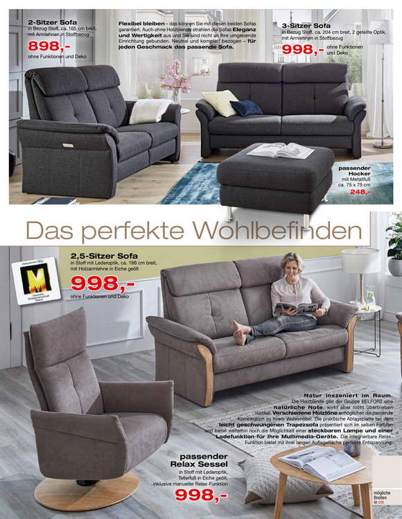 Möbel Aktionsseite