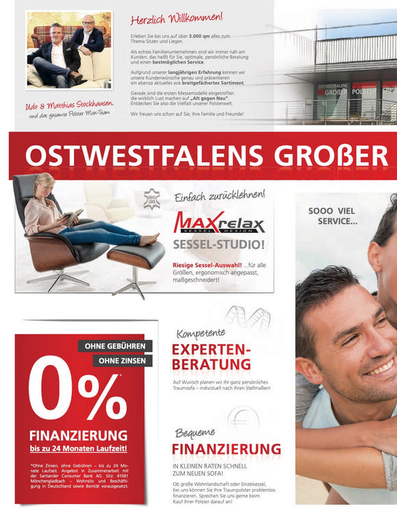 Möbel Aktionsseite